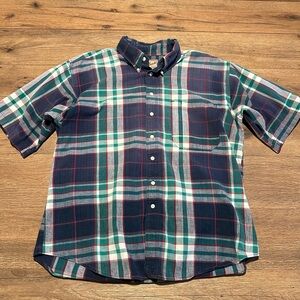 Vintage Woolrich Rugged Outdoorwear Plaid Button Down Size L